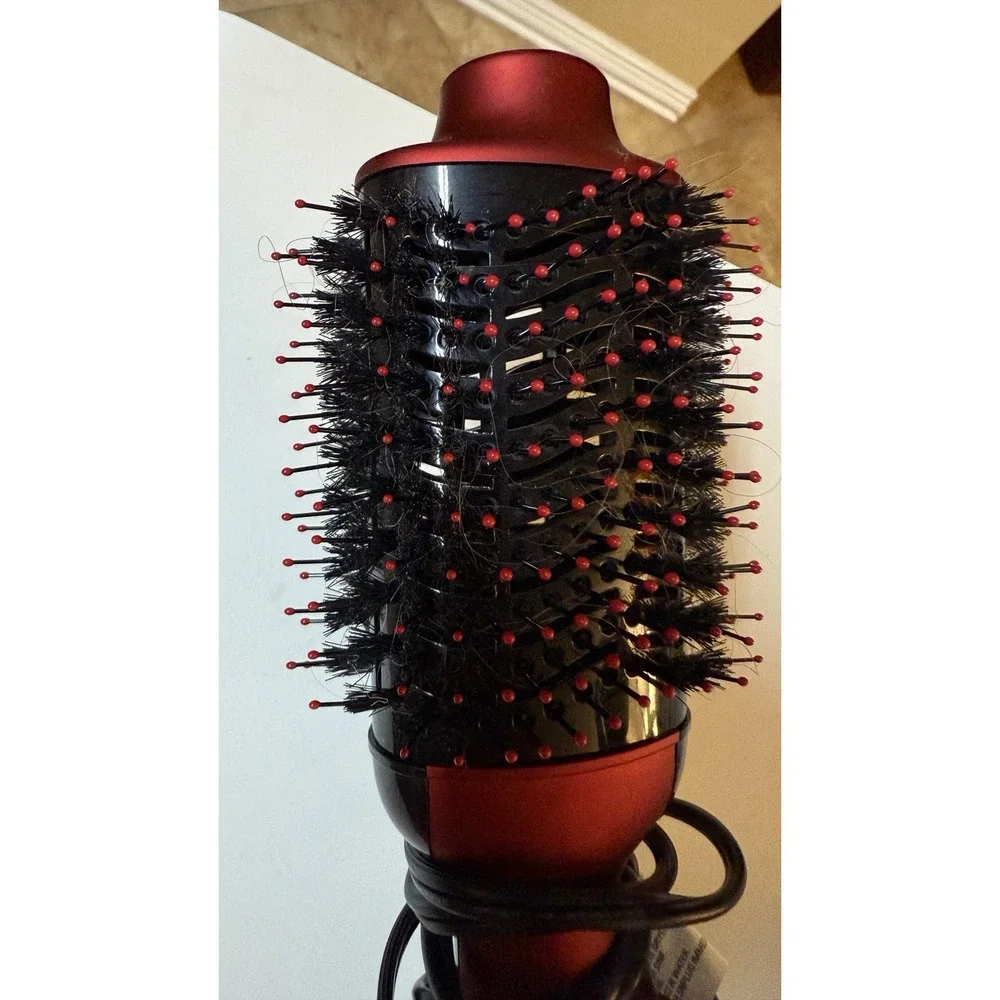 Revlon One-Step Hair Dryer‎ And Volumizer Hot Air Brush, Red & Black